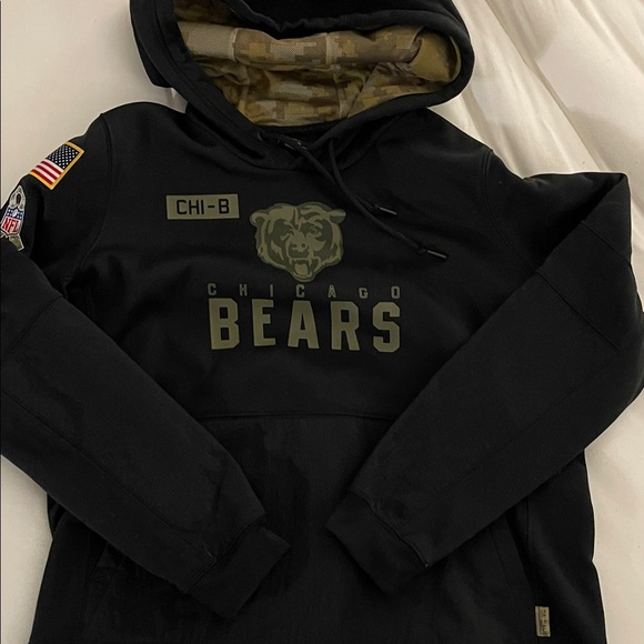 NFL Chicago Bears Salute to Service Sideline Dri-Fit Hoodie (2020)